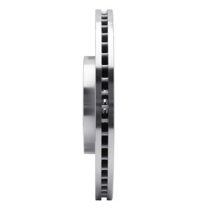 Acura TL Brake Rotor (1) - Front Right - R1 Concepts - Drilled & Slotted - Silver - `09-`14